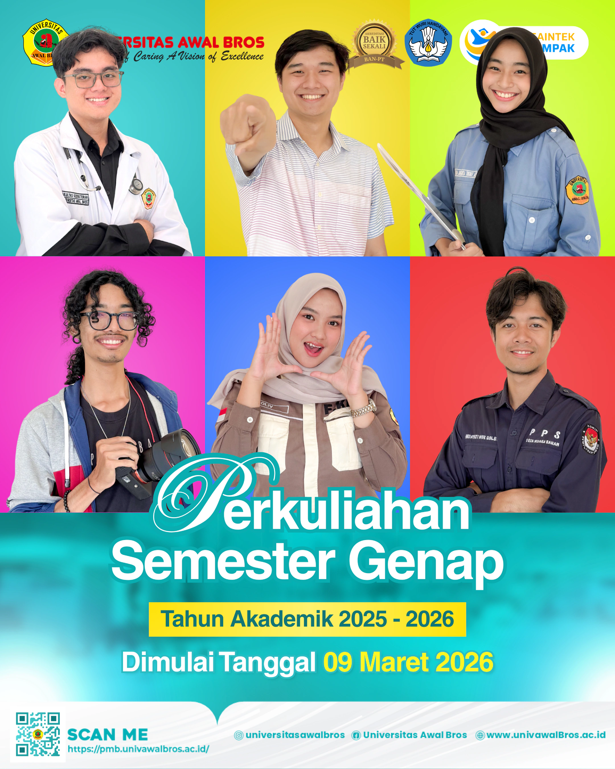 Siap Cetak Inovator Masa Depan: FTKE Universitas Awal Bros Sambut Semester Genap TA 2025/2026!
